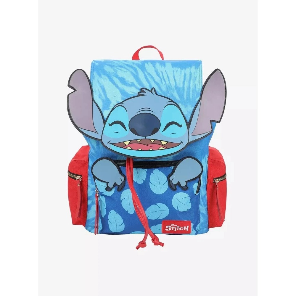 Bioworld Disney Lilo and Stitch Smiling Stitch‎ Slouch Backpack